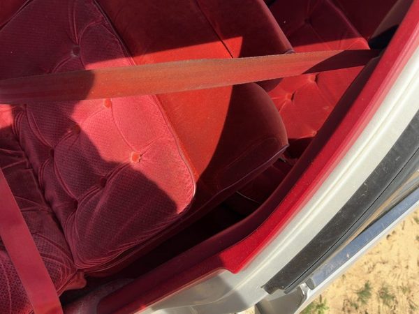 86-91 Olds 88 Driver Left Front Seat Belt Retractor Oem Shoulder Red — photo 4