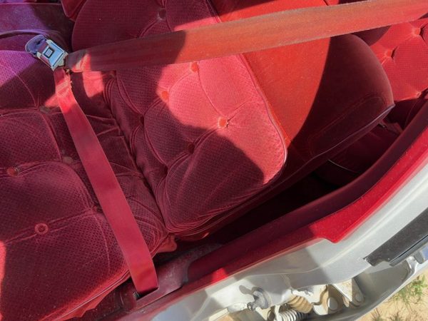 86-91 Olds 88 Driver Left Front Seat Belt Retractor Oem Shoulder Red — photo 3