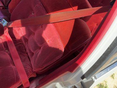 86-91 Olds 88 Driver Left Front Seat Belt Retractor Oem Shoulder Red