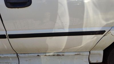 2005-2007 Chevy Uplander Driver Left Rear Moulding From Door Oem Back Trim Strip