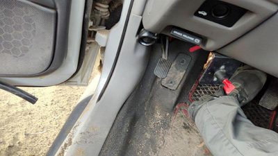 1996-1999 Ford Taurus Driver Left Lower Kick Trim Panel Oem Gray