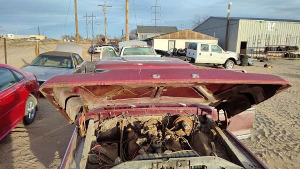 1979 Ford F150 Hood Maroon — photo 6