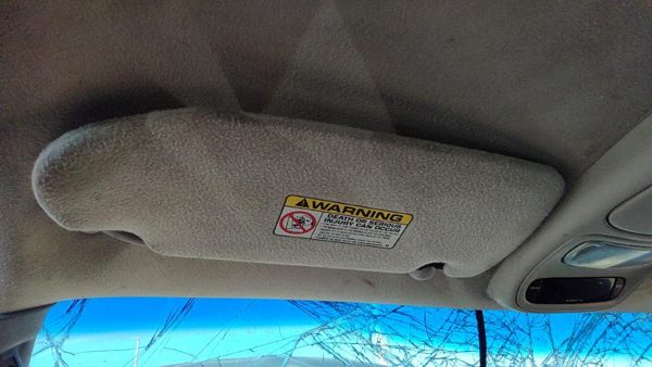 2000-2003 Dodge Dakota Driver Left Sun Visor Oem Gray 5Ge13tl2ae — photo 2