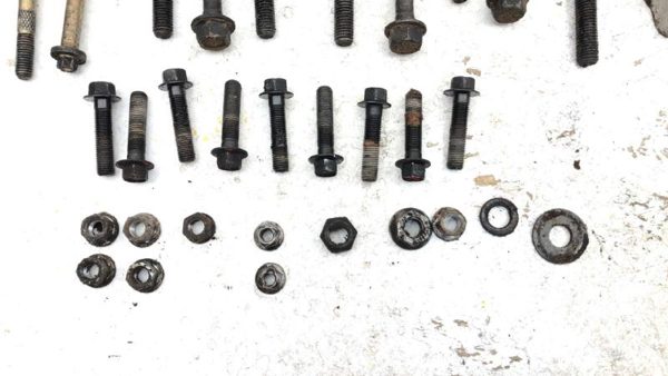 1984-1996 Jeep Cherokee Transmission Dust Cover Shield Bolts Hardware Oem — photo 5