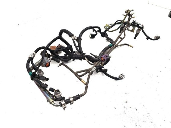 2000-2004 Subaru Legacy Complete Fuel Rail With Injectors Set Loaded Oem 2.5L — photo 2
