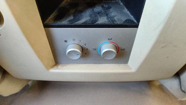 07-10 Navigator Rear Temperature Control Module In Dash Heater Ac Head Unit — photo 1