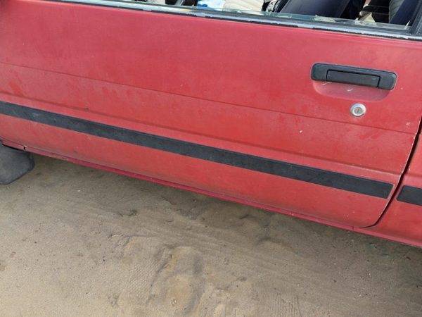 1987-1988 Toyota FX Driver Left Front Moulding From Door OEM Trim Strip — photo 1