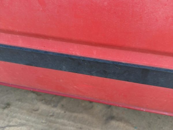 1987-1988 Toyota FX Driver Left Front Moulding From Door OEM Trim Strip — photo 4
