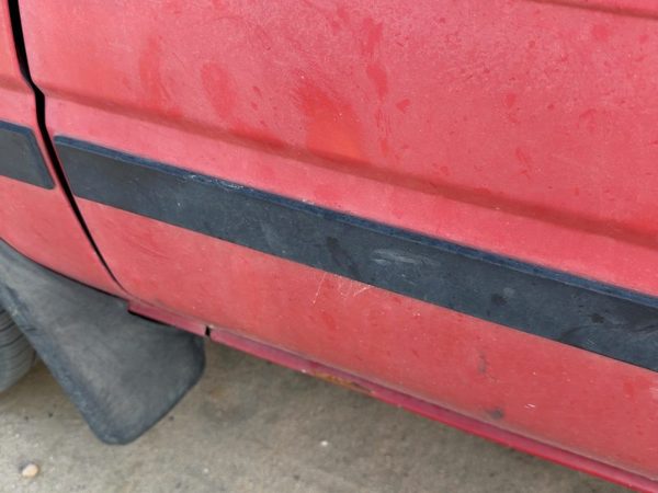 1987-1988 Toyota FX Driver Left Front Moulding From Door OEM Trim Strip — photo 7
