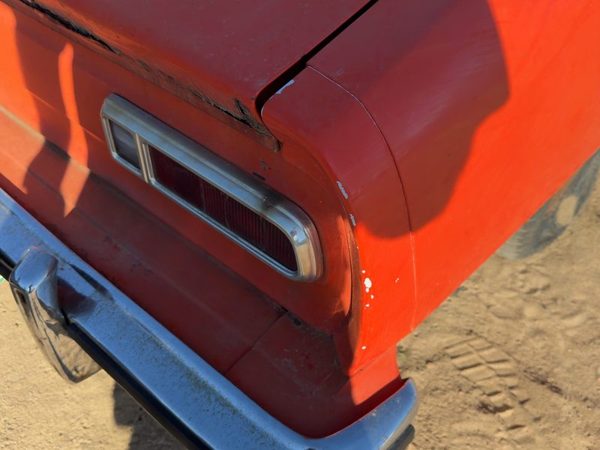 1974-77 Ford Maverick 2-Door Driver Left Rear Quarter Panel Extension Body OEM — photo 2