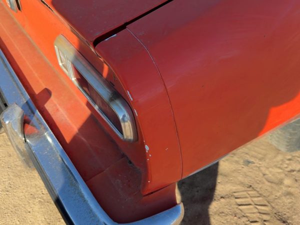 1974-77 Ford Maverick 2-Door Driver Left Rear Quarter Panel Extension Body OEM — photo 3