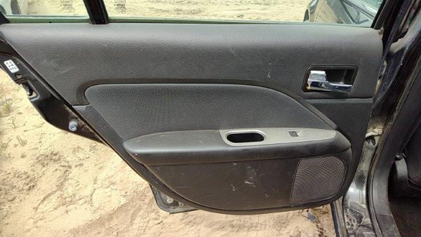 10-11 Ford Fusion Driver Left Rear Door Trim Panel With Switches Back Black Dw — photo 1