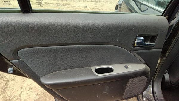 10-11 Ford Fusion Driver Left Rear Door Trim Panel With Switches Back Black Dw — photo 3