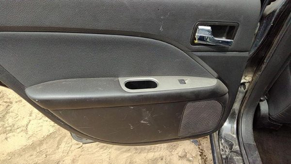 10-11 Ford Fusion Driver Left Rear Door Trim Panel With Switches Back Black Dw — photo 5