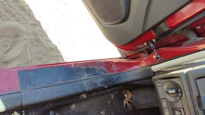 09-10 Ford Fusion Driver Left Lower Kick Trim Panel Oem Black Dw