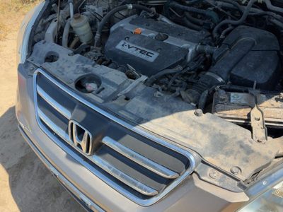 2005-2006 Honda Crv Top Plastic Cover Above Radiator Support Sight Shield Oem