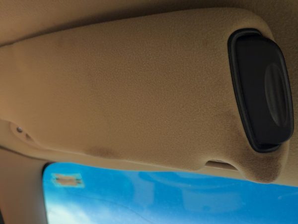 1996 Chrysler Town & Country Driver Left Sun Visor Oem Tan Flk5 — photo 2