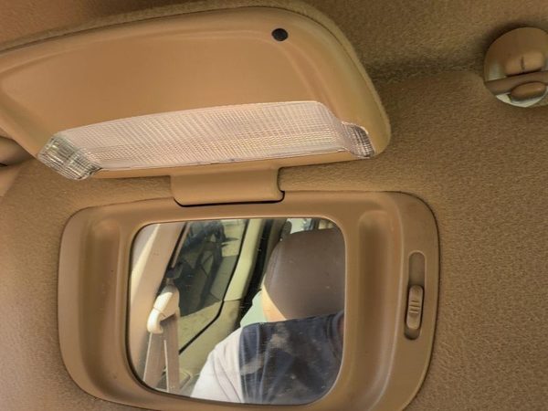 1996 Chrysler Town & Country Driver Left Sun Visor Oem Tan Flk5 — photo 6