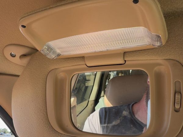 1996 Chrysler Town & Country Driver Left Sun Visor Oem Tan Flk5 — photo 7