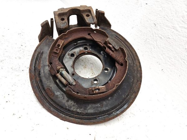 03-05 Liberty Passenger Right Rear Brake Caliper With Mount Bracket Oem Back — photo 3