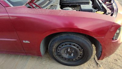 2006-2010 Dodge Charger Passenger Right Front Fender Oem Prh Inferno Red