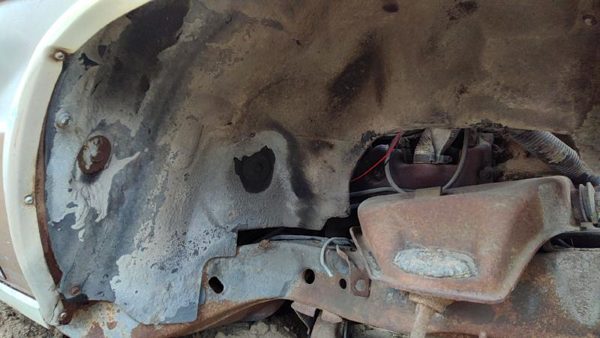 1978-1983 Chevy Malibu Passenger Right Front Inner Fender Liner Oem — photo 3