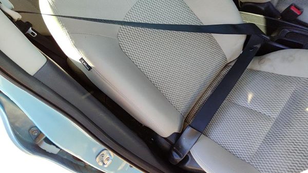 14-15 Versa Note Passenger Right Front Seat Belt Retractor Shoulder Charcoal G — photo 1