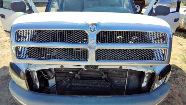 1994-2001 Ram 1500 Grille Assembly With Mount Secondary Hood Latch Plastic Oem — photo 4