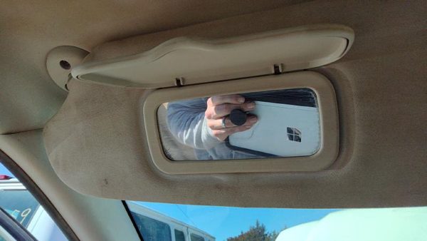 2008-2010 Dodge Grand Caravan Driver Left Sun Visor Oem Gray Ds 1Je89dw1aa — photo 7