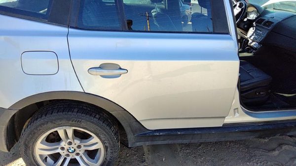 2004 BMW X3 Rear Door RH Silver — photo 2