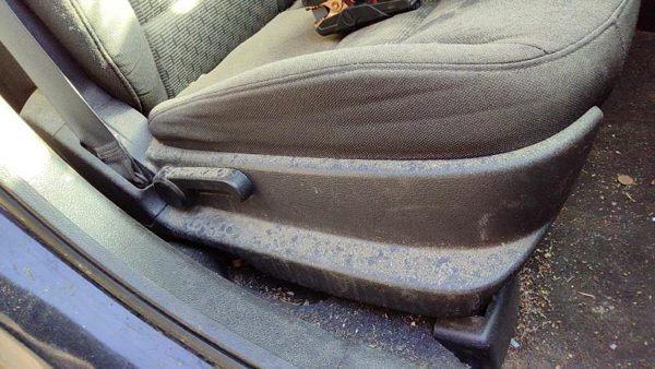 2007-2010 Ford Fusion Passenger Right Side Seat Trim Panel Oem Dw Charcoal Black — photo 2