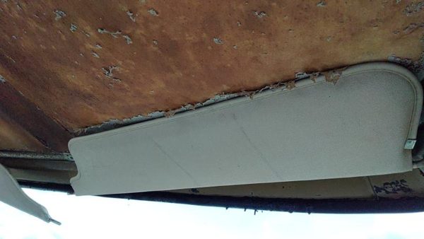 1967-1972 Ford F100 Passenger Right Sun Visor Oem — photo 2