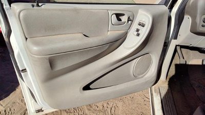 04-07 Caravan Driver Left Front Door Trim Panel With Master Switch Khaki J1