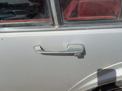 86-91 Olds 88 Driver Left Rear Outside Door Handle Oem Back Silver