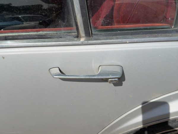 86-91 Olds 88 Driver Left Rear Outside Door Handle Oem Back Silver — photo 1