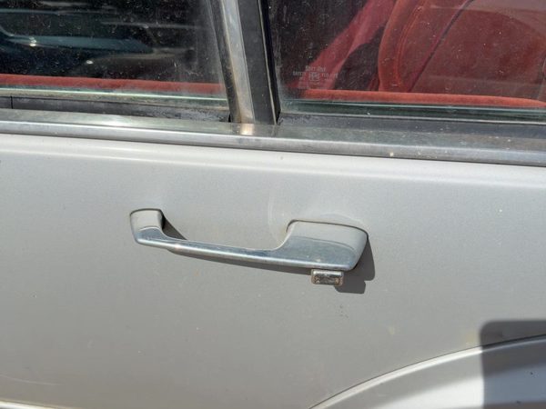 86-91 Olds 88 Driver Left Rear Outside Door Handle Oem Back Silver — photo 3