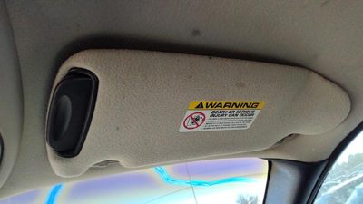 2001-2002 Dodge Caravan Passenger Right Sun Visor Oem Otr96tl2ab