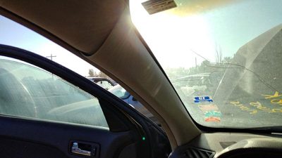 2010-2012 Ford Fusion Driver Left A Pillar Trim Windshield Post Panel Oem