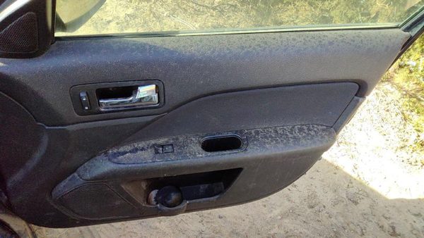 10-12 Fusion Passenger Right Front Door Trim Panel Wh Switches Dw Charcoal Black — photo 3