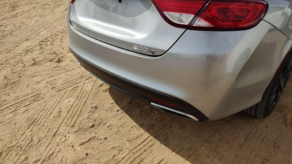 2015-2017 Chrysler 200 Rear Bumper Cover Assembly Oem Back Billet Silver Psc — photo 4