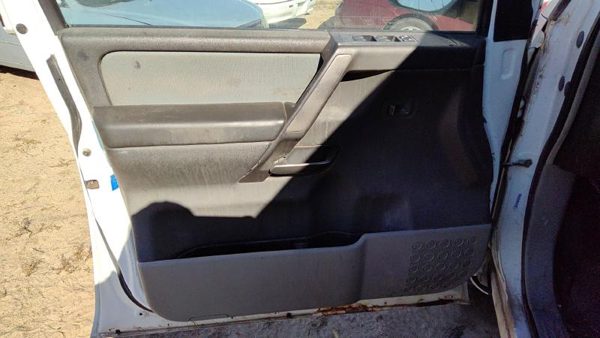 2004 Nissan Titan Driver Left Front Door Trim Panel With Master Switch Graphite — photo 1