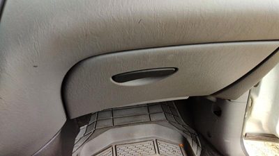 2000-04 Focus Station Wagon Glove Box Assembly Complete Door With Latch Gray Ea