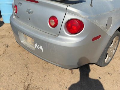 05-10 Cobalt Rear Bumper Cover Assembly Oem Back Sport Model Coupe Silver 95U