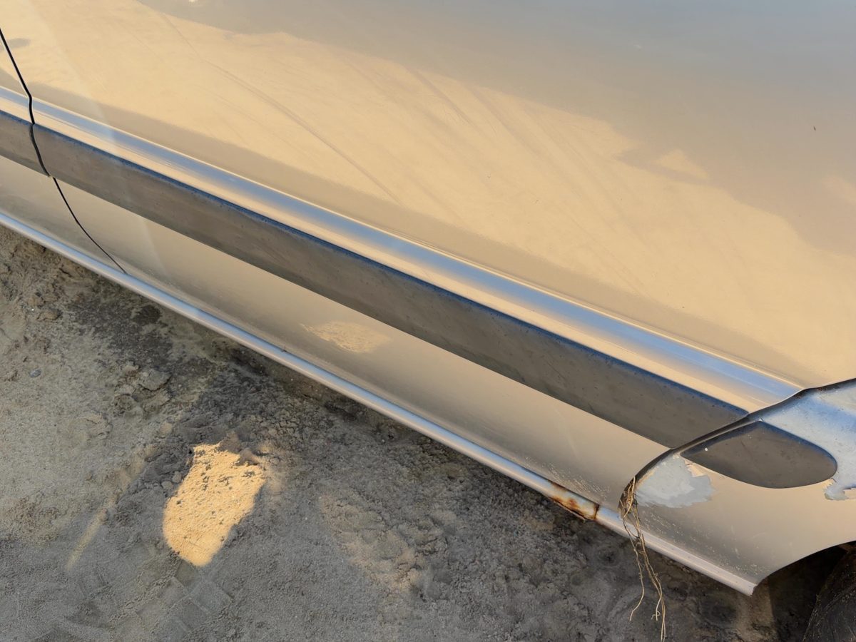 2000-2005 Chevy Venture Driver Left Rear Moulding From Door Oem Back 120"