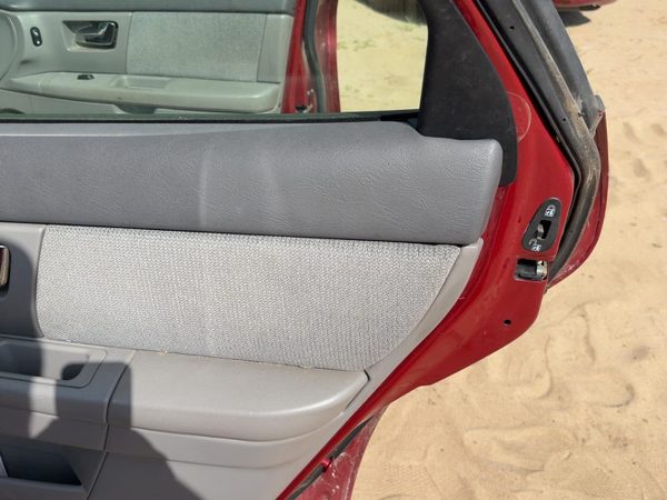 00-02 Ford Taurus Passenger Right Rear Door Trim Panel With Switches Back Gray — photo 3