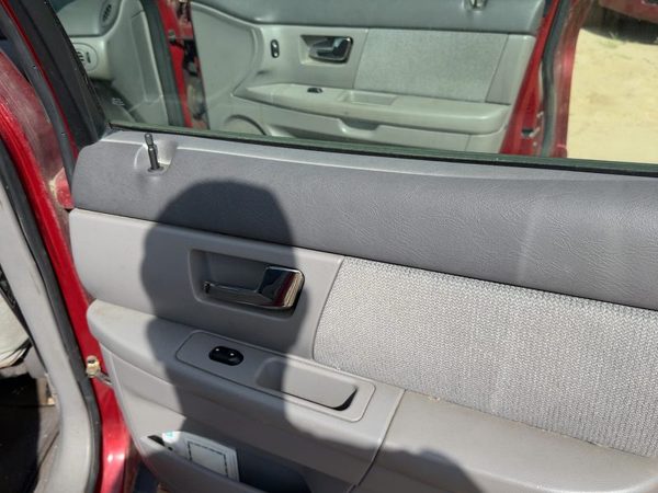 00-02 Ford Taurus Passenger Right Rear Door Trim Panel With Switches Back Gray — photo 4