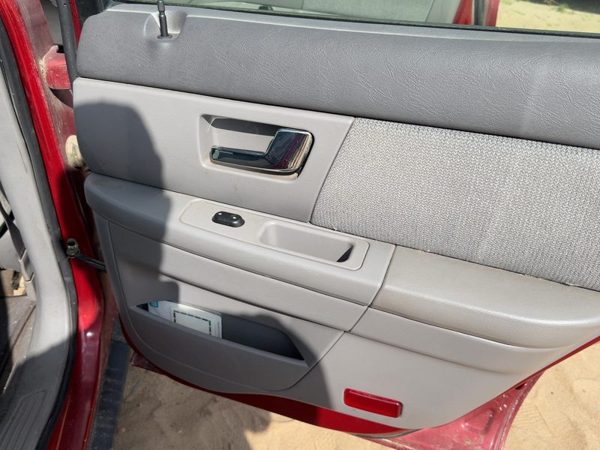 00-02 Ford Taurus Passenger Right Rear Door Trim Panel With Switches Back Gray — photo 7