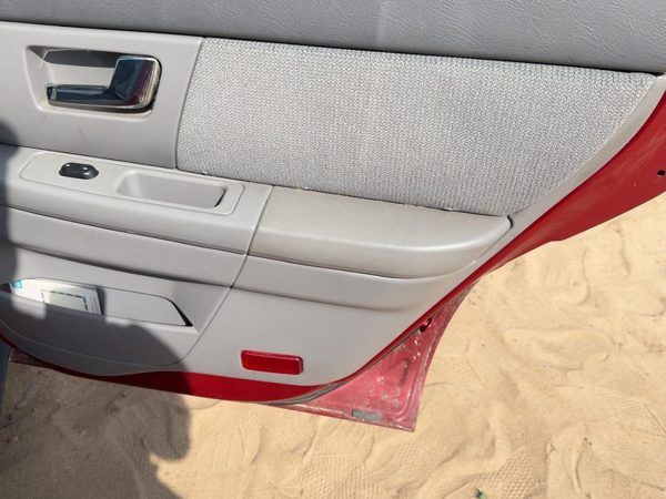 00-02 Ford Taurus Passenger Right Rear Door Trim Panel With Switches Back Gray — photo 8
