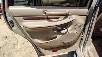 1998 Navigator Driver Left Rear Inside Door Trim Panel With Switches Back Tan Kx