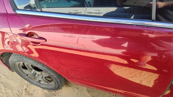 2010 Ford Fusion Rear Door RH Red U6 — photo 1